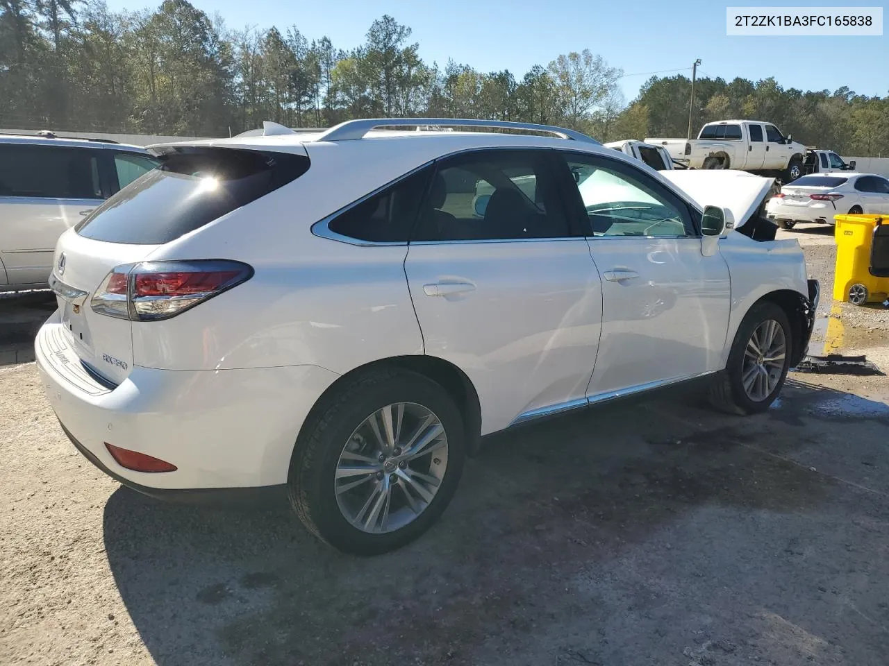 2015 Lexus Rx 350 VIN: 2T2ZK1BA3FC165838 Lot: 81370394