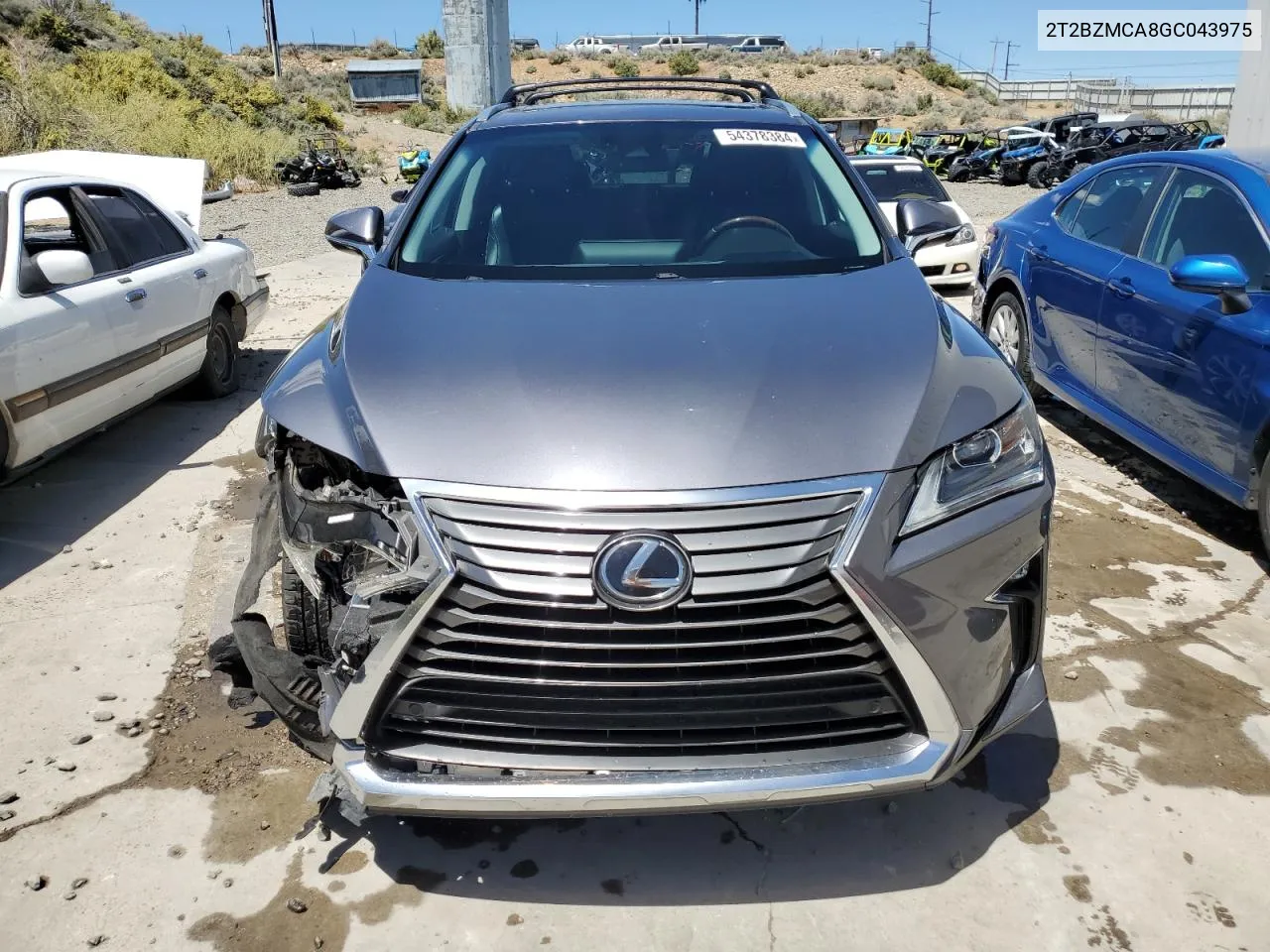 2T2BZMCA8GC043975 2016 Lexus Rx 350 Base