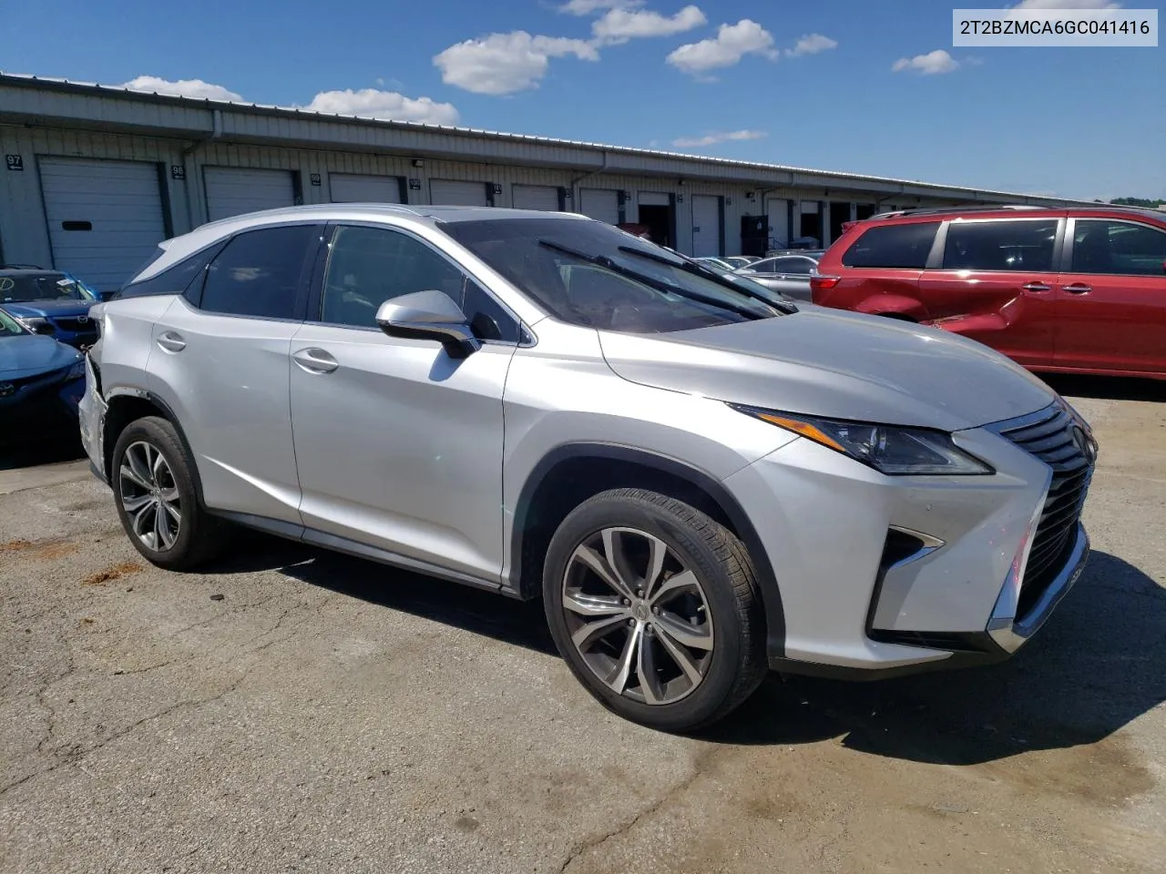 2016 Lexus Rx 350 Base VIN: 2T2BZMCA6GC041416 Lot: 56612024