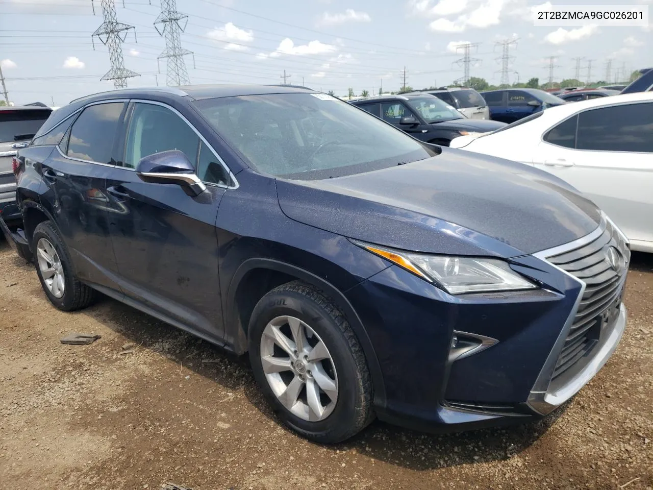 2016 Lexus Rx 350 Base VIN: 2T2BZMCA9GC026201 Lot: 62131464