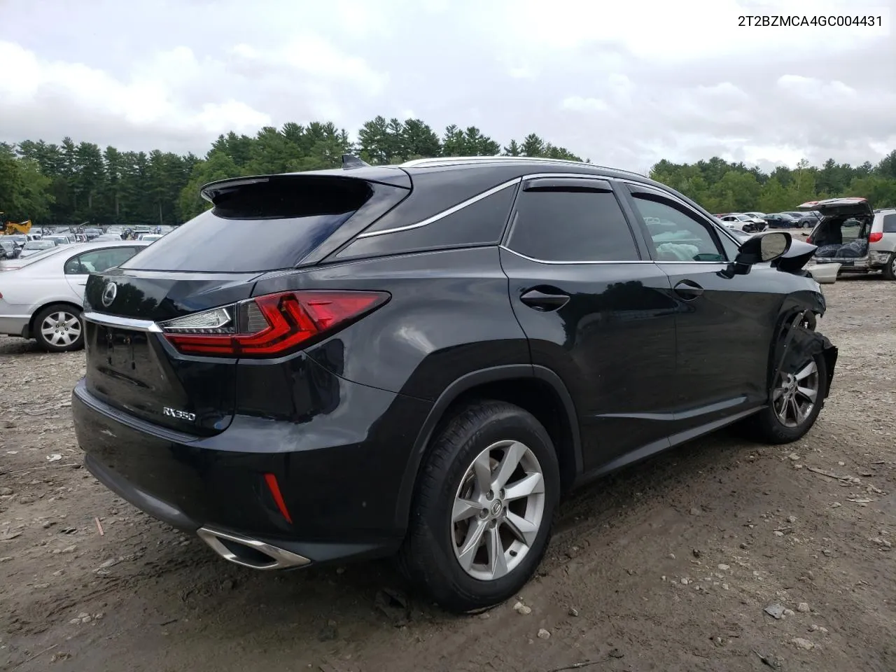 2016 Lexus Rx 350 Base VIN: 2T2BZMCA4GC004431 Lot: 62471934