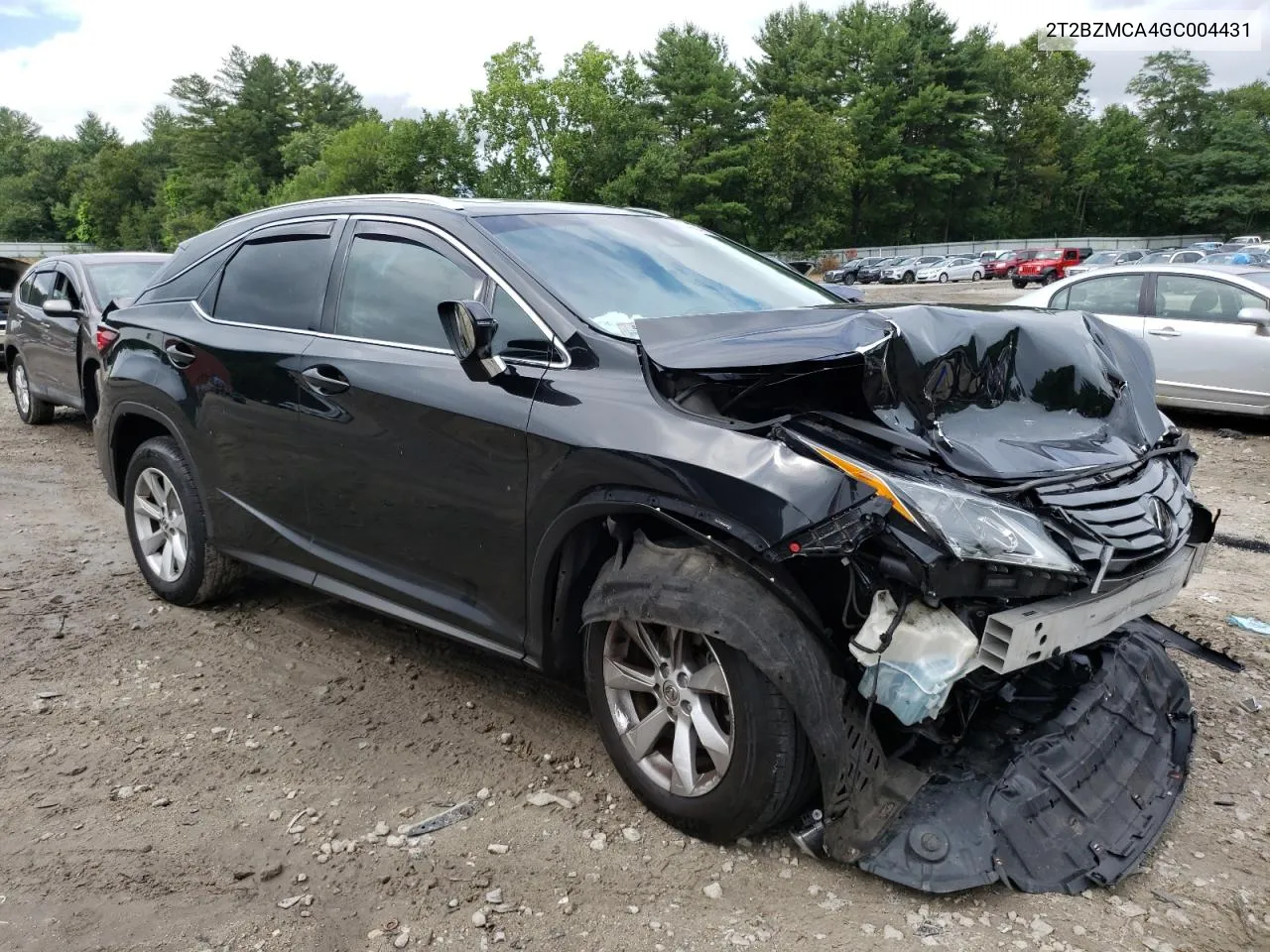 2016 Lexus Rx 350 Base VIN: 2T2BZMCA4GC004431 Lot: 62471934