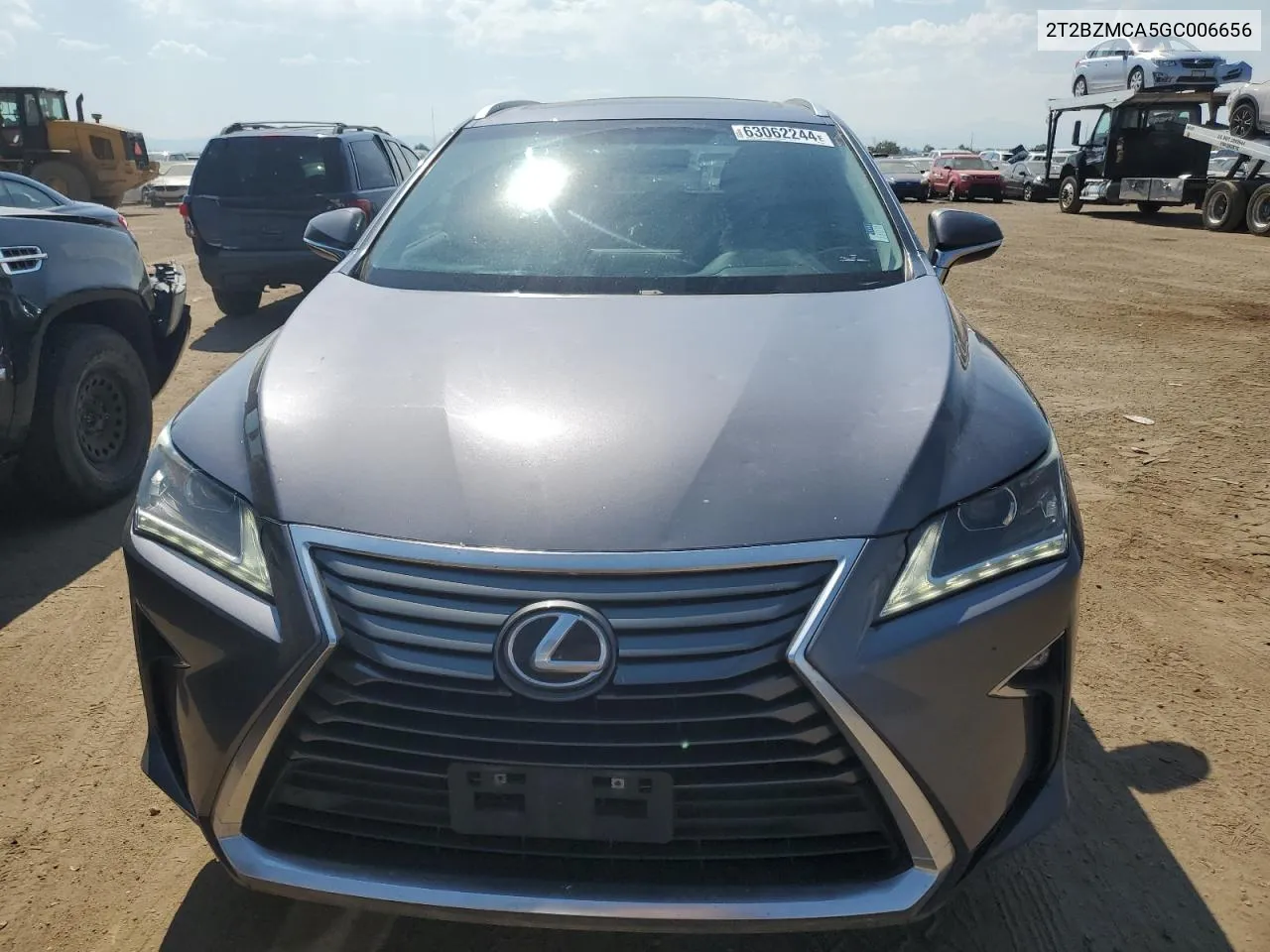 2016 Lexus Rx 350 Base VIN: 2T2BZMCA5GC006656 Lot: 63062244