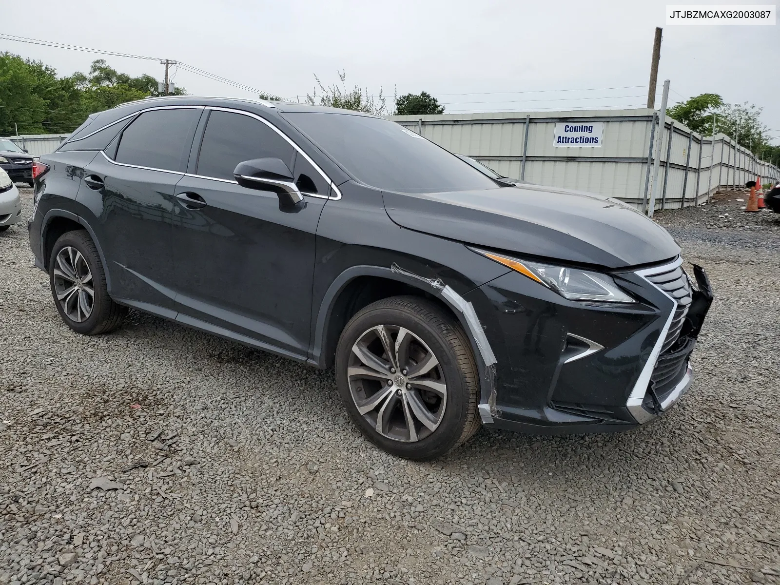 JTJBZMCAXG2003087 2016 Lexus Rx 350