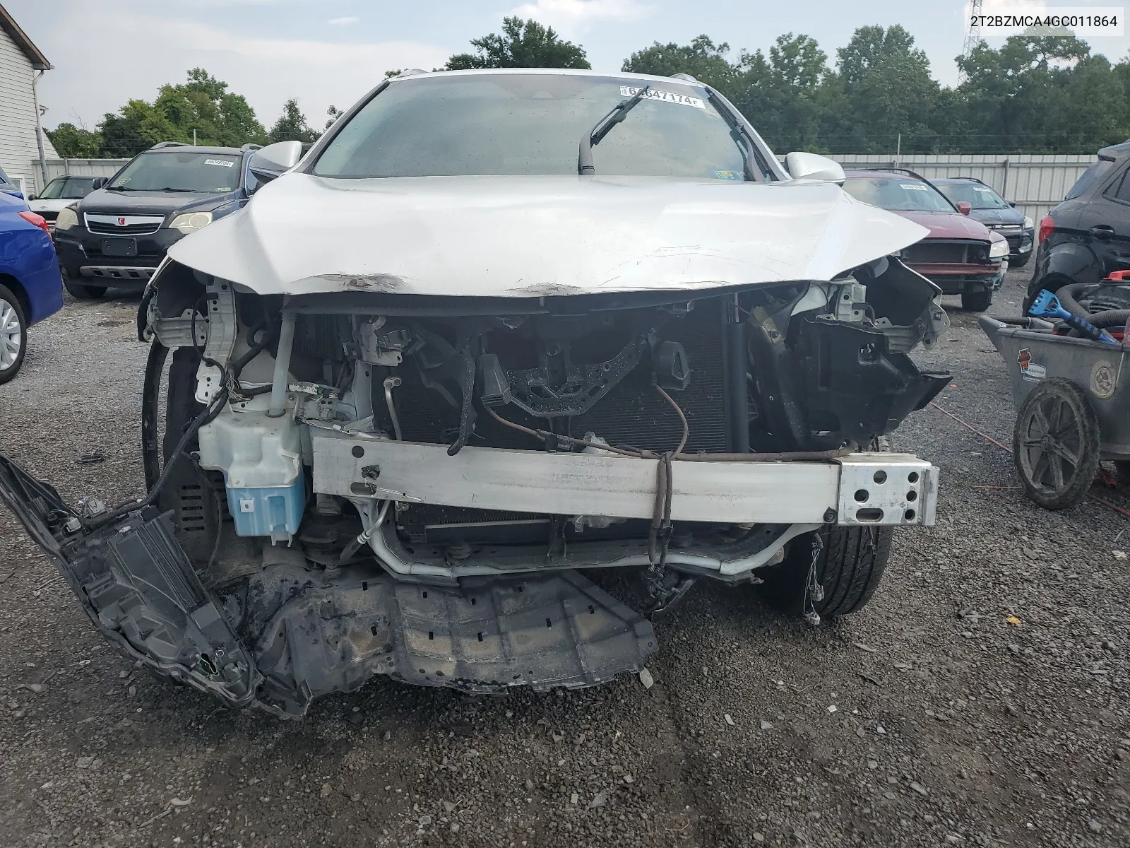 2T2BZMCA4GC011864 2016 Lexus Rx 350 Base