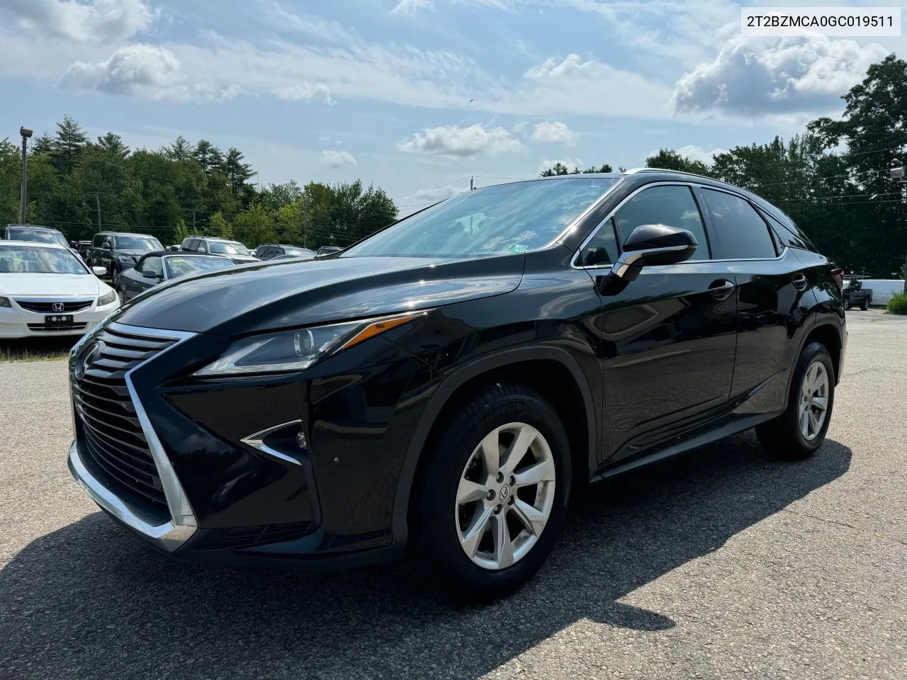 2016 Lexus Rx 350 Base VIN: 2T2BZMCA0GC019511 Lot: 65974984