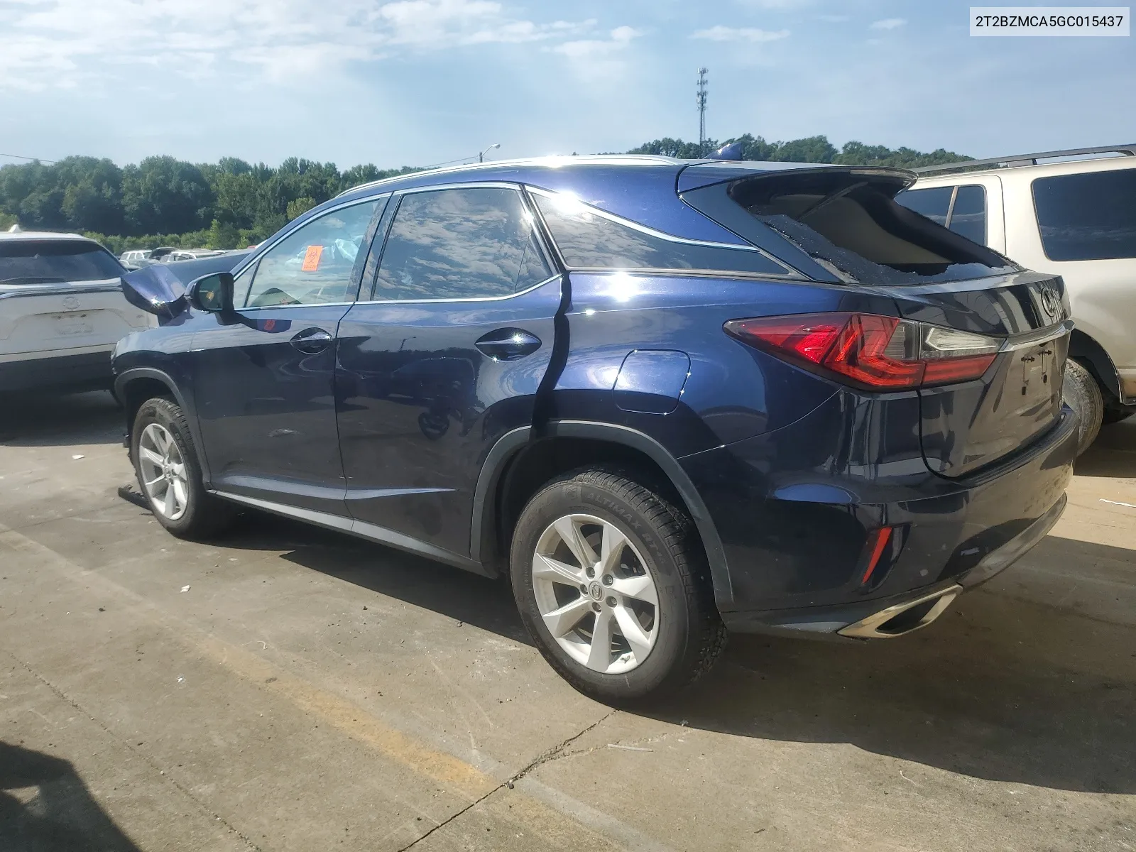 2016 Lexus Rx 350 Base VIN: 2T2BZMCA5GC015437 Lot: 66396064