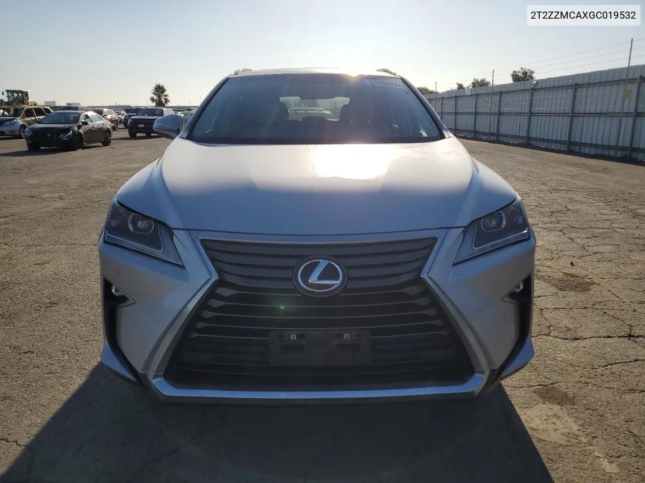 2016 Lexus Rx 350 VIN: 2T2ZZMCAXGC019532 Lot: 67604744