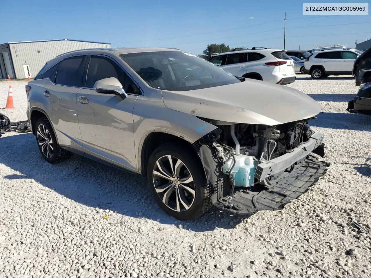 2016 Lexus Rx 350 VIN: 2T2ZZMCA1GC005969 Lot: 68213294