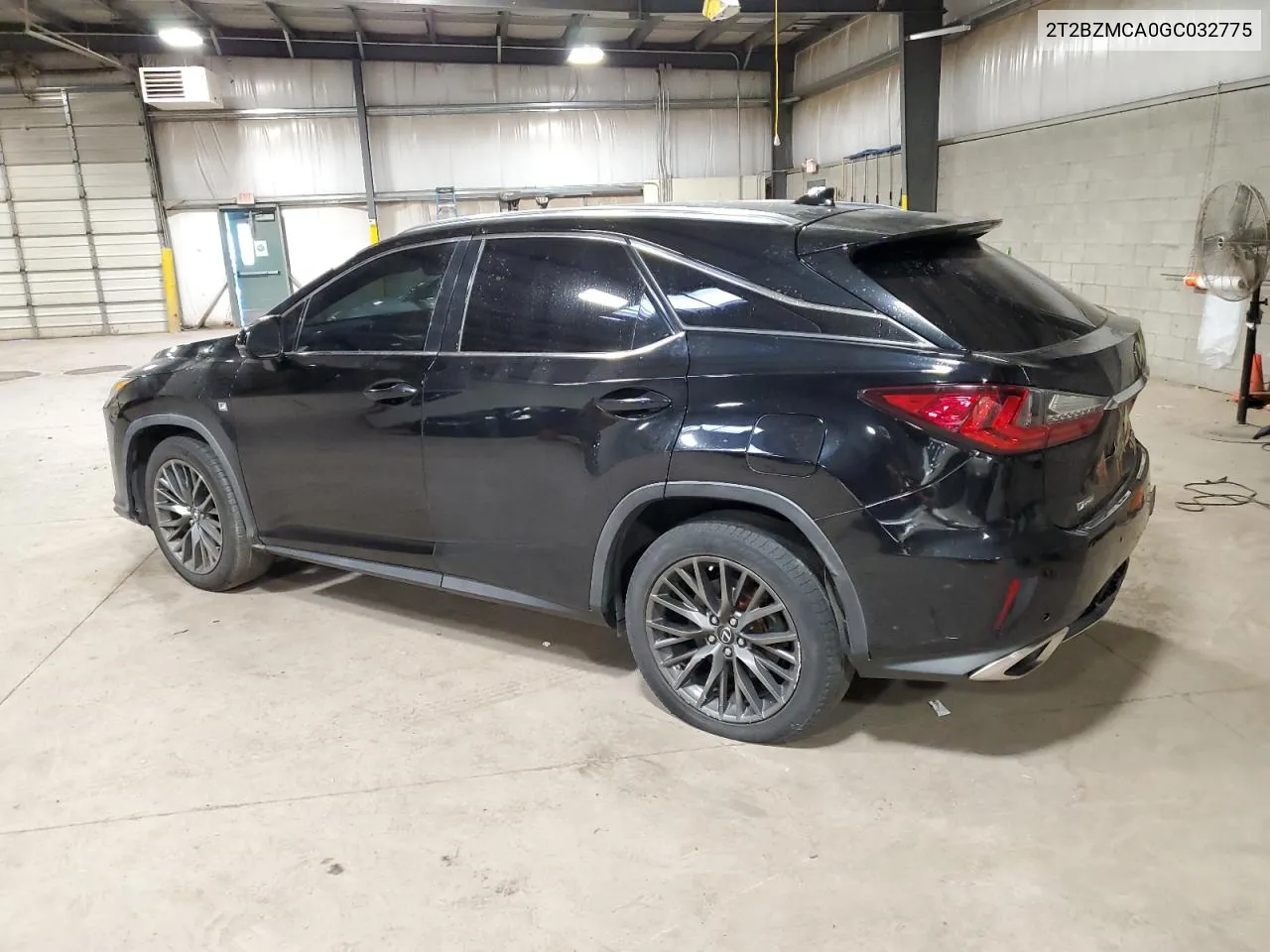 2T2BZMCA0GC032775 2016 Lexus Rx 350 Base