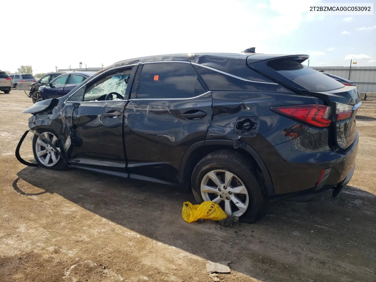 2016 Lexus Rx 350 Base VIN: 2T2BZMCA0GC053092 Lot: 68884584