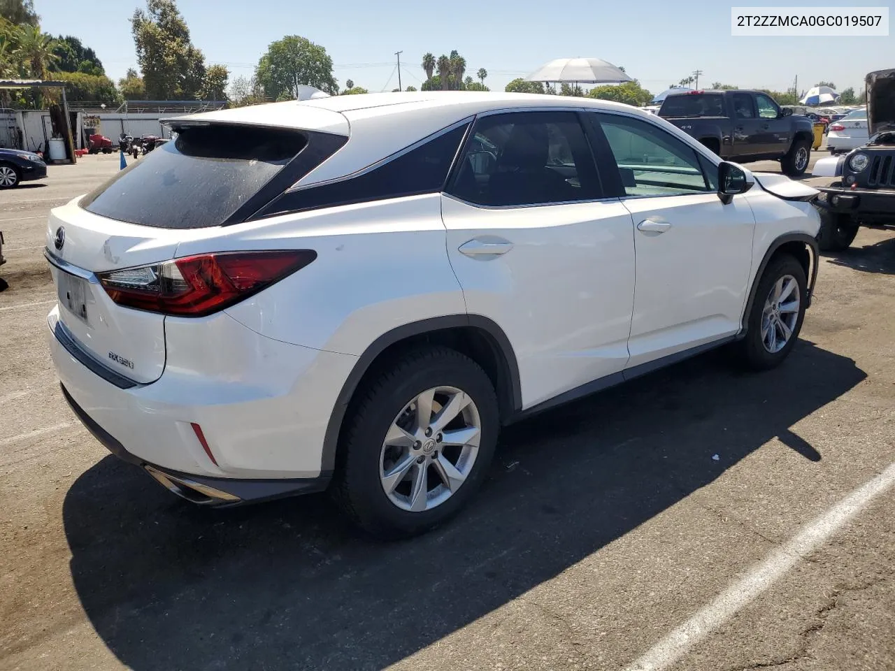 2016 Lexus Rx 350 VIN: 2T2ZZMCA0GC019507 Lot: 69160034