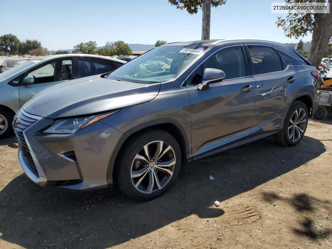 2016 Lexus Rx 450H Base VIN: 2T2BGMCA9GC005371 Lot: 69319464