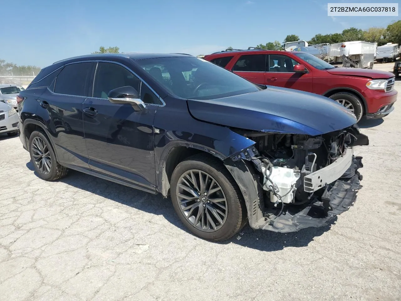 2T2BZMCA6GC037818 2016 Lexus Rx 350 Base