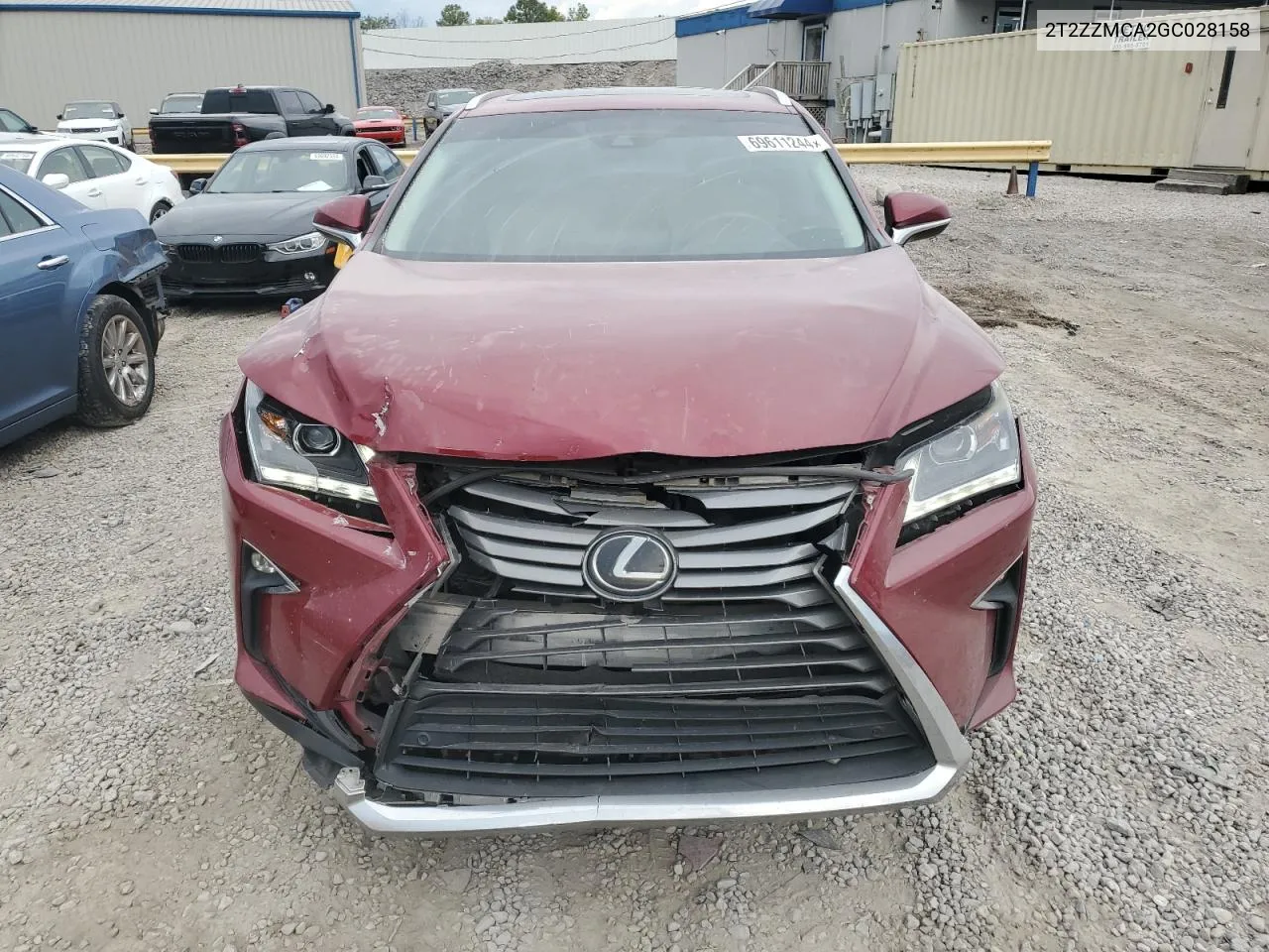 2016 Lexus Rx 350 VIN: 2T2ZZMCA2GC028158 Lot: 69611244