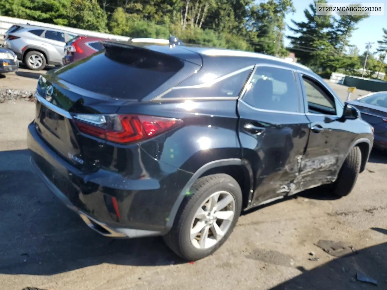 2T2BZMCA8GC020308 2016 Lexus Rx 350 Base