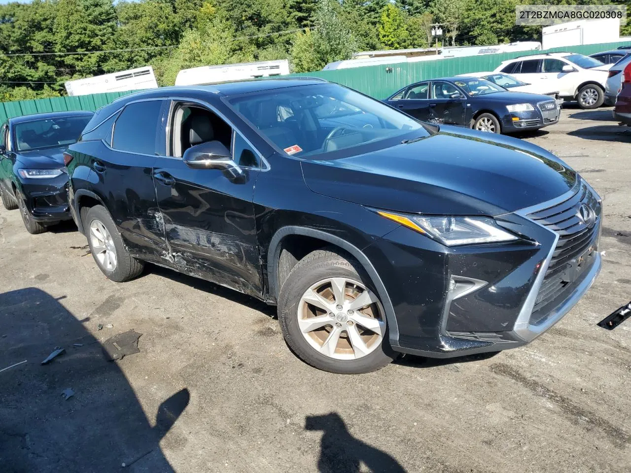 2T2BZMCA8GC020308 2016 Lexus Rx 350 Base