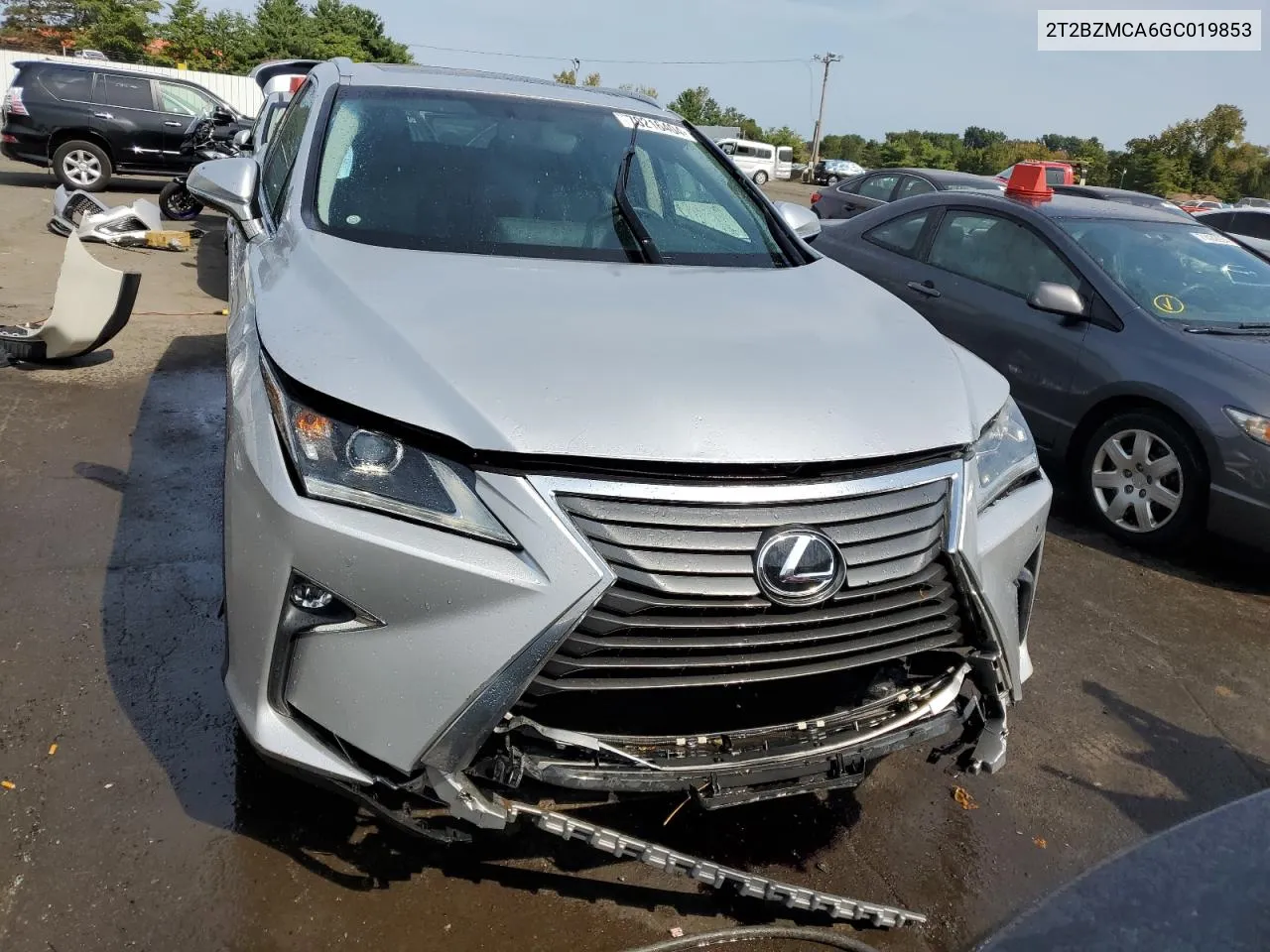 2T2BZMCA6GC019853 2016 Lexus Rx 350 Base