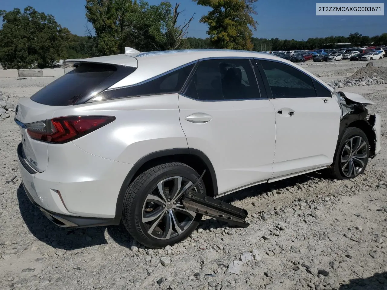 2016 Lexus Rx 350 VIN: 2T2ZZMCAXGC003671 Lot: 71551634