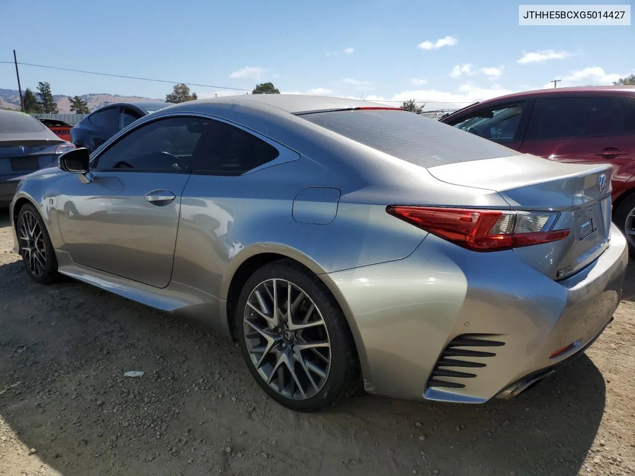 JTHHE5BCXG5014427 2016 Lexus Rc 350