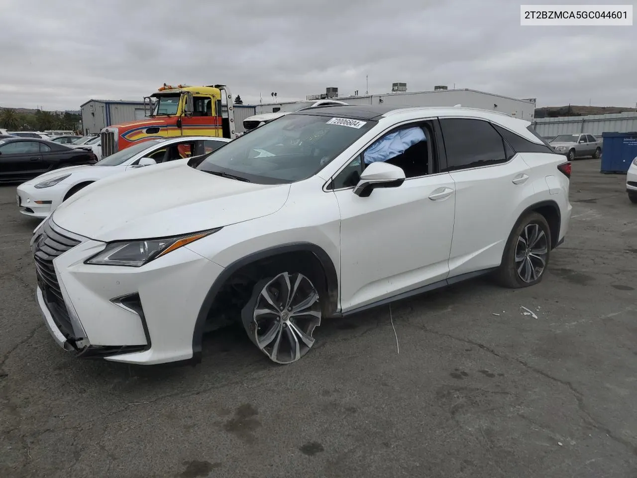 2016 Lexus Rx 350 Base VIN: 2T2BZMCA5GC044601 Lot: 72006604