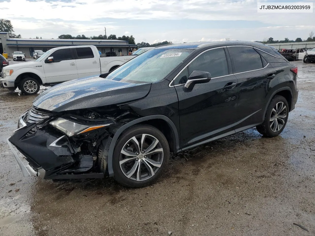 2016 Lexus Rx 350 VIN: JTJBZMCA8G2003959 Lot: 72030794