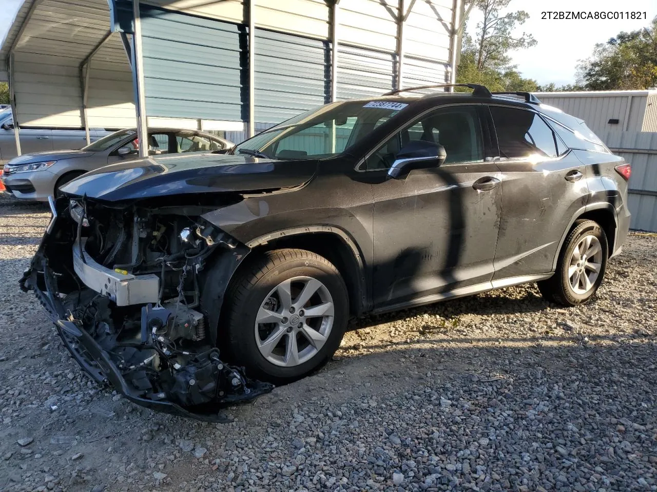 2016 Lexus Rx 350 Base VIN: 2T2BZMCA8GC011821 Lot: 72387744