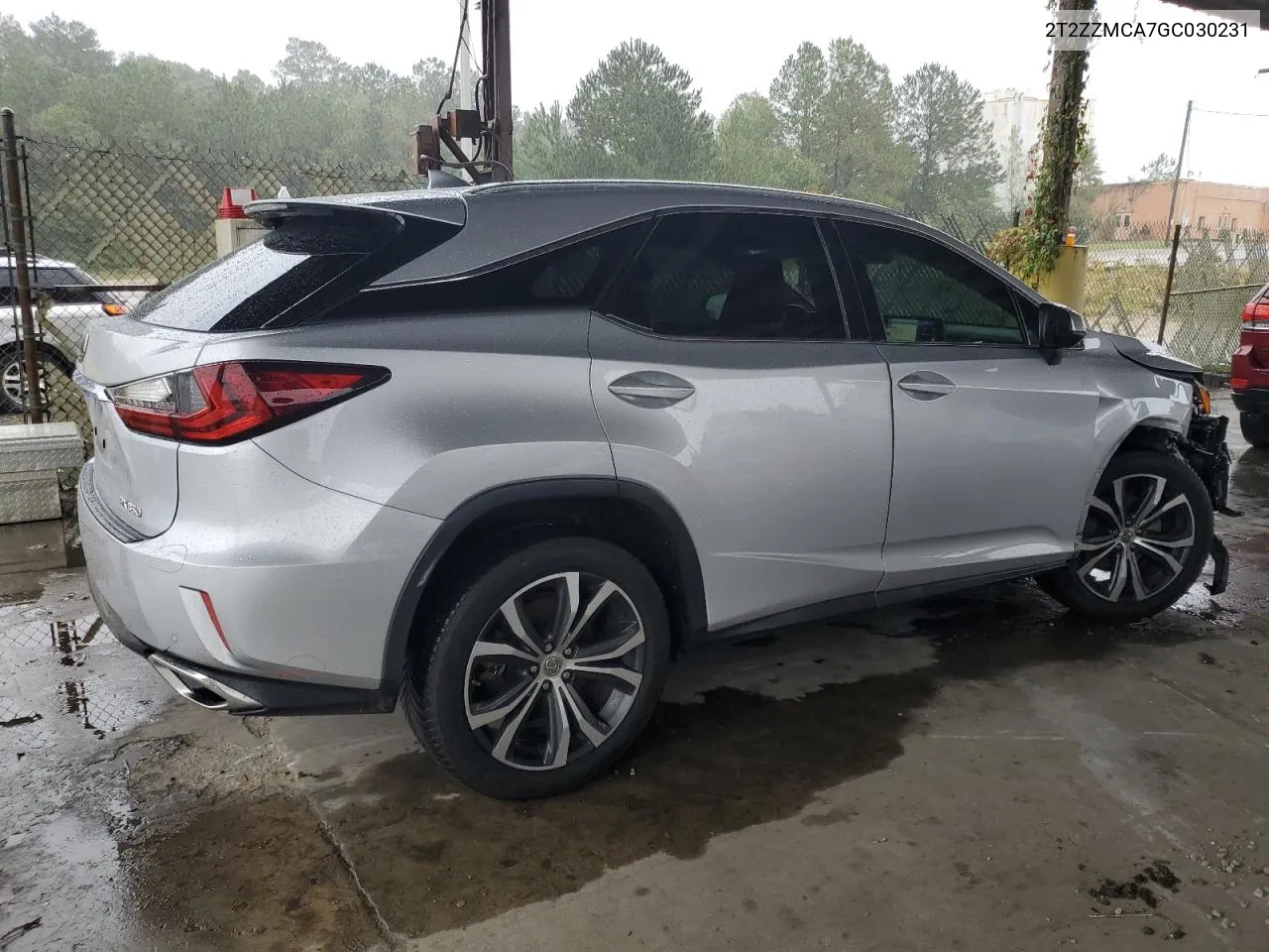 2016 Lexus Rx 350 VIN: 2T2ZZMCA7GC030231 Lot: 72421134