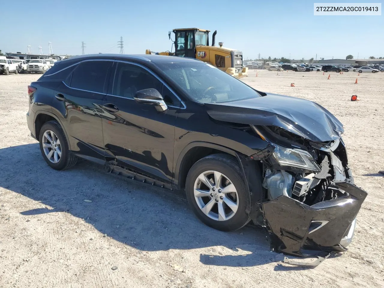 2016 Lexus Rx 350 VIN: 2T2ZZMCA2GC019413 Lot: 73416604