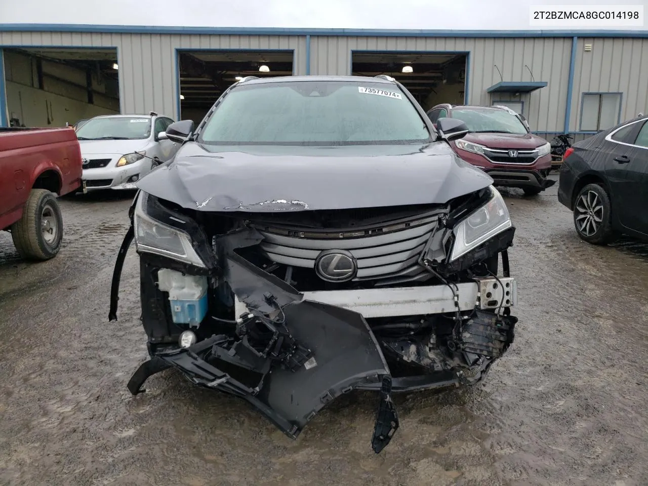 2016 Lexus Rx 350 Base VIN: 2T2BZMCA8GC014198 Lot: 73577074