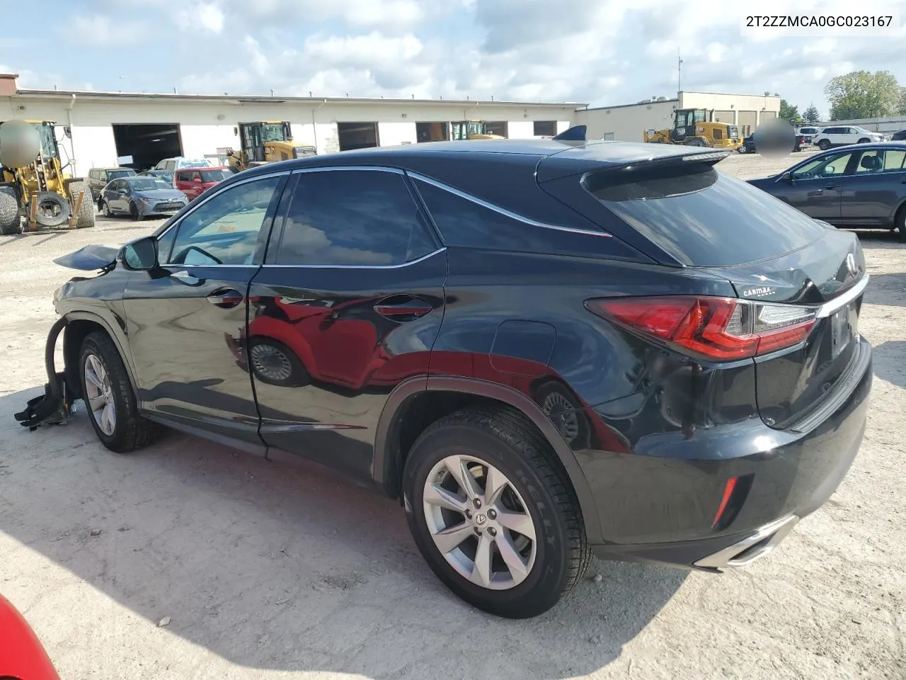 2T2ZZMCA0GC023167 2016 Lexus Rx 350