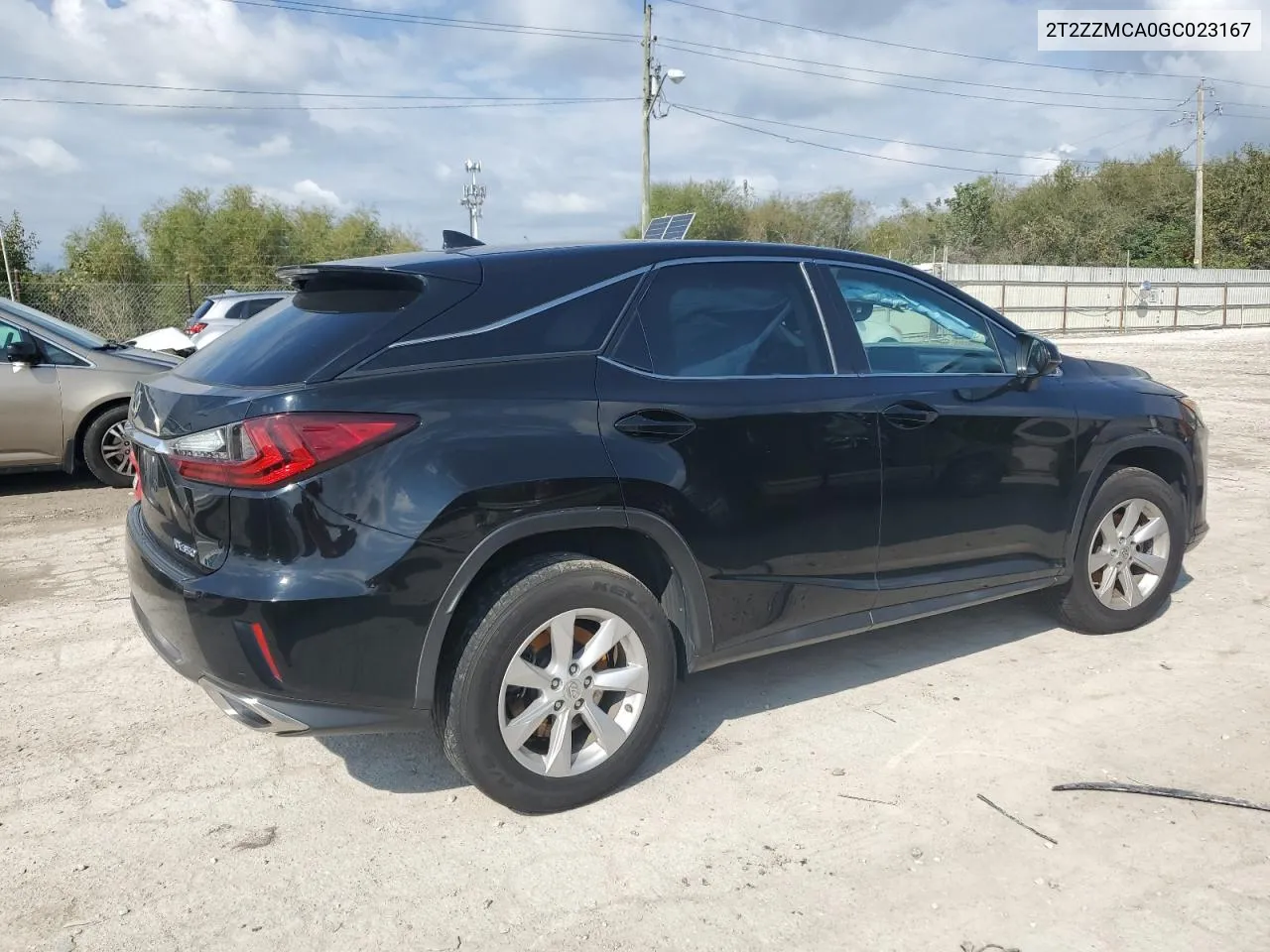 2016 Lexus Rx 350 VIN: 2T2ZZMCA0GC023167 Lot: 73794154