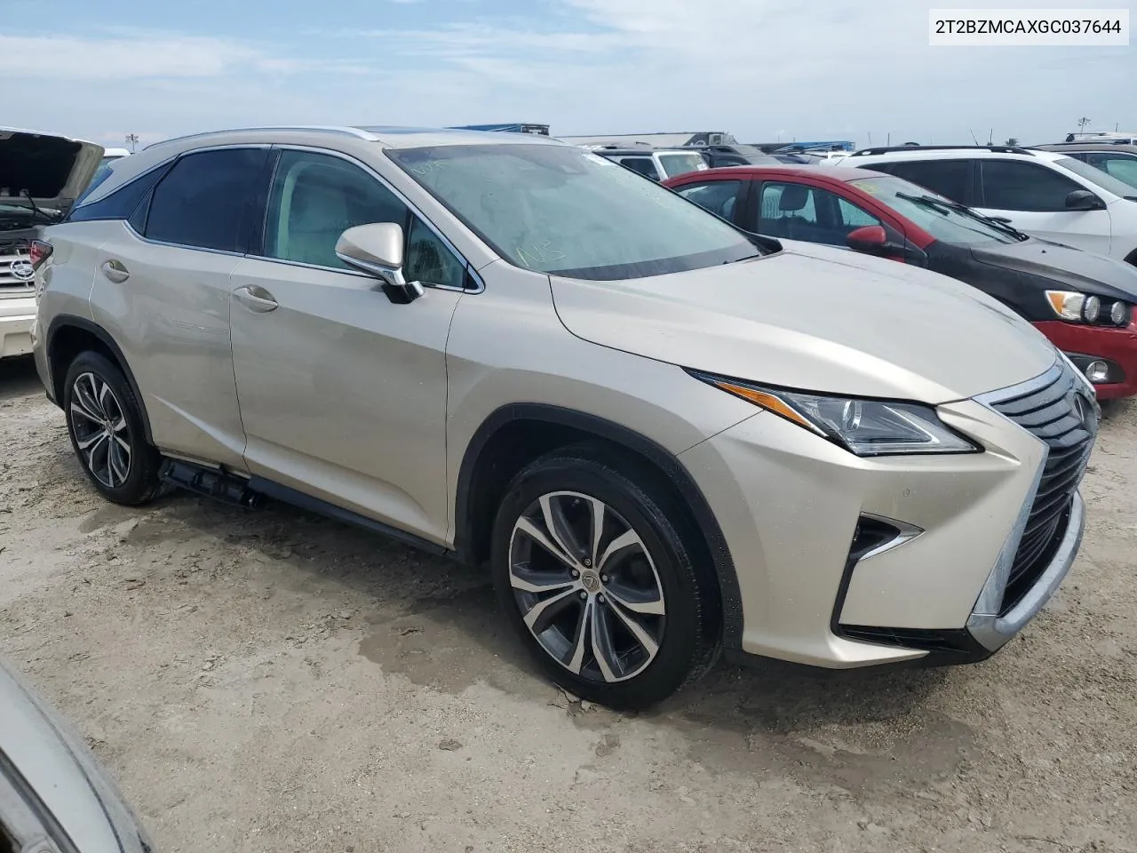 2016 Lexus Rx 350 Base VIN: 2T2BZMCAXGC037644 Lot: 74317244