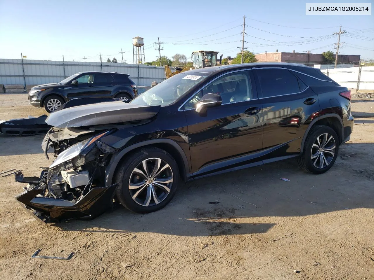 2016 Lexus Rx 350 VIN: JTJBZMCA1G2005214 Lot: 74320314