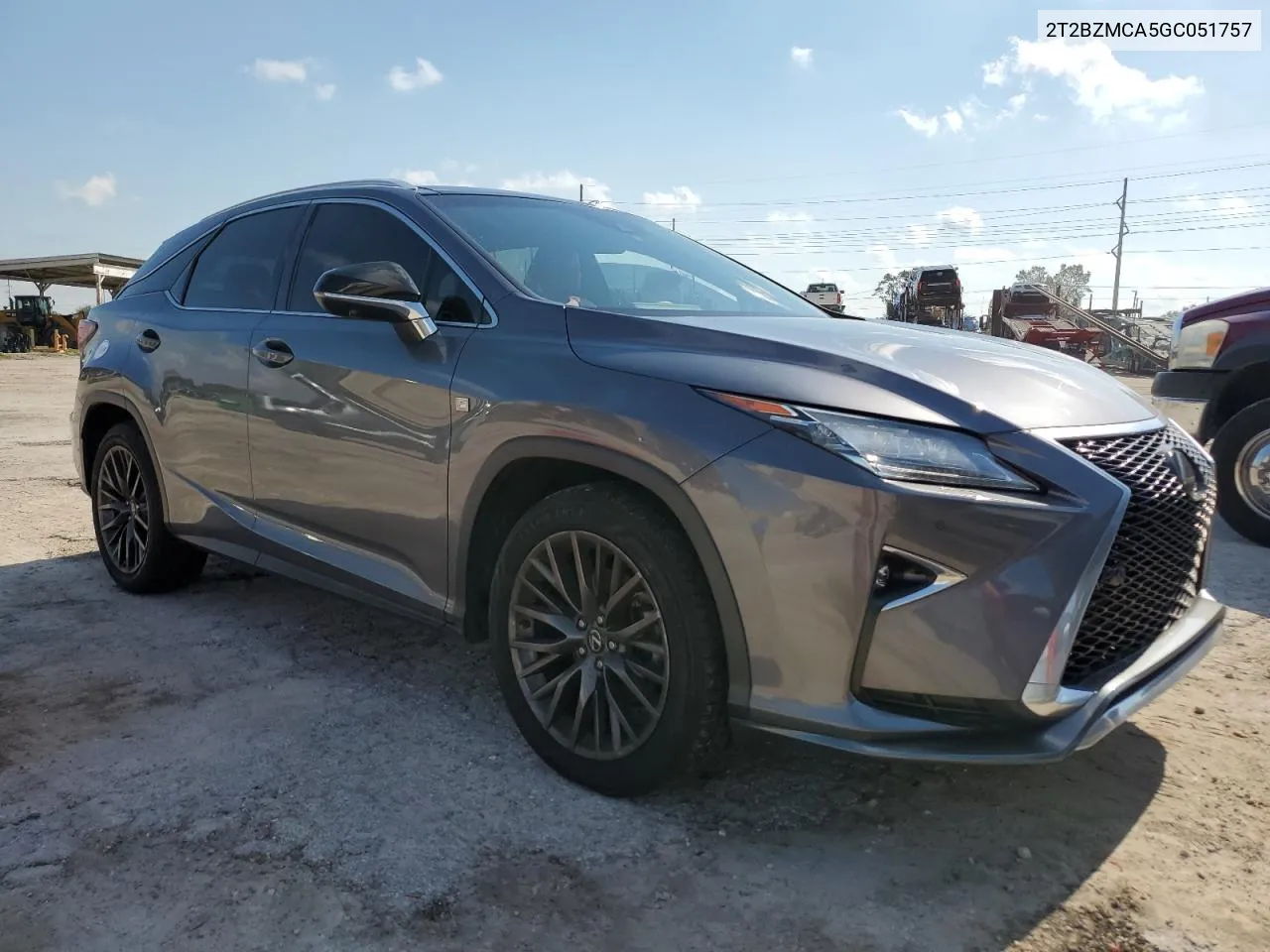 2016 Lexus Rx 350 Base VIN: 2T2BZMCA5GC051757 Lot: 74367244