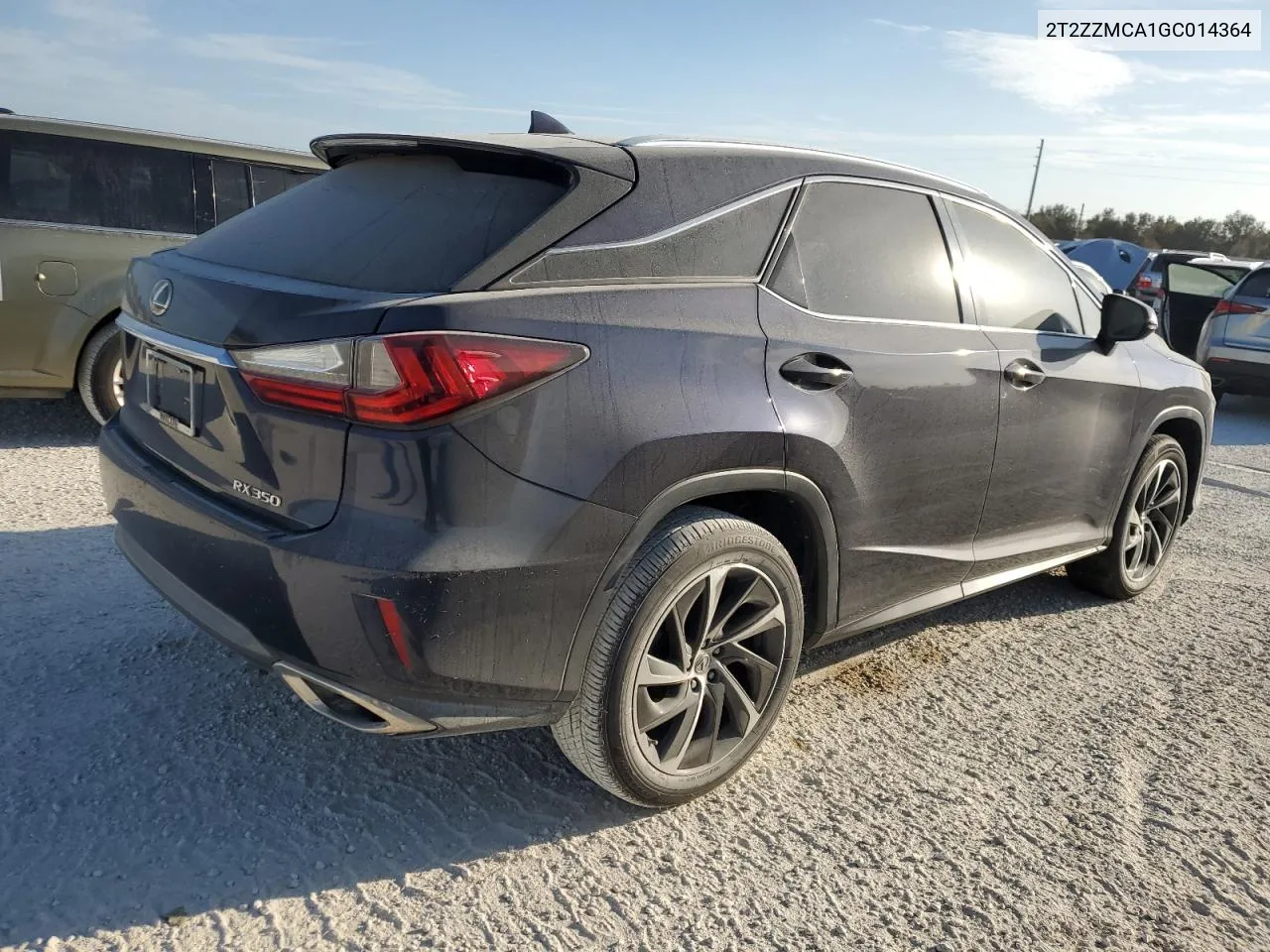 2T2ZZMCA1GC014364 2016 Lexus Rx 350