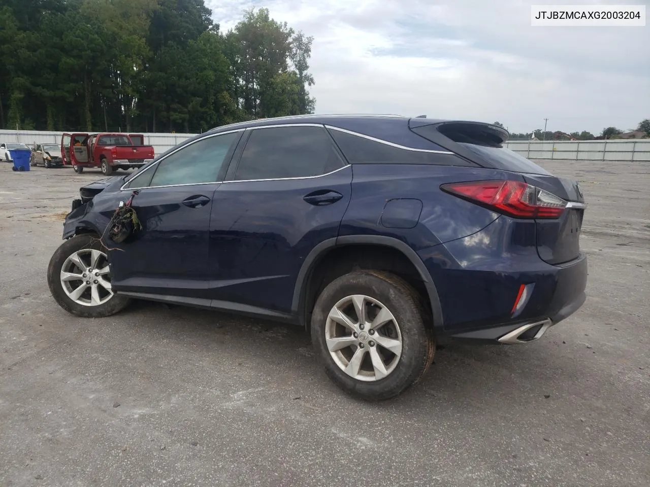 2016 Lexus Rx 350 VIN: JTJBZMCAXG2003204 Lot: 74779474