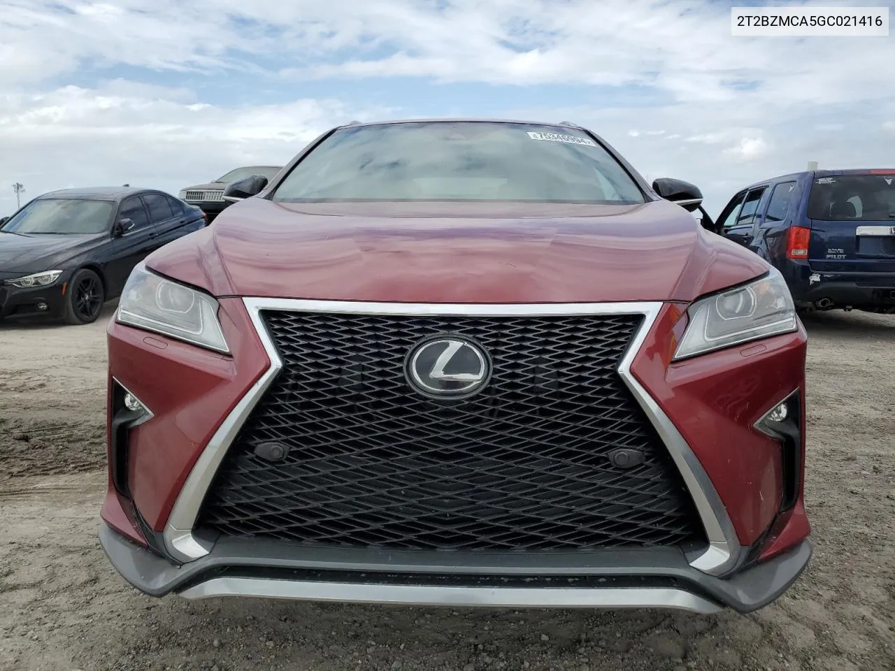 2016 Lexus Rx 350 Base VIN: 2T2BZMCA5GC021416 Lot: 75346994