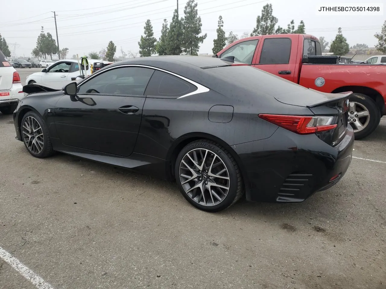 2016 Lexus Rc 350 VIN: JTHHE5BC7G5014398 Lot: 75548674