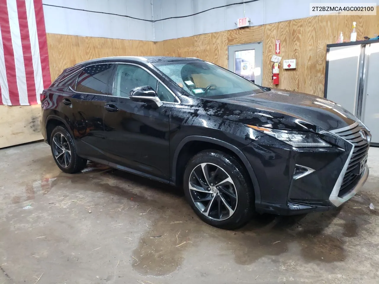 2T2BZMCA4GC002100 2016 Lexus Rx 350 Base