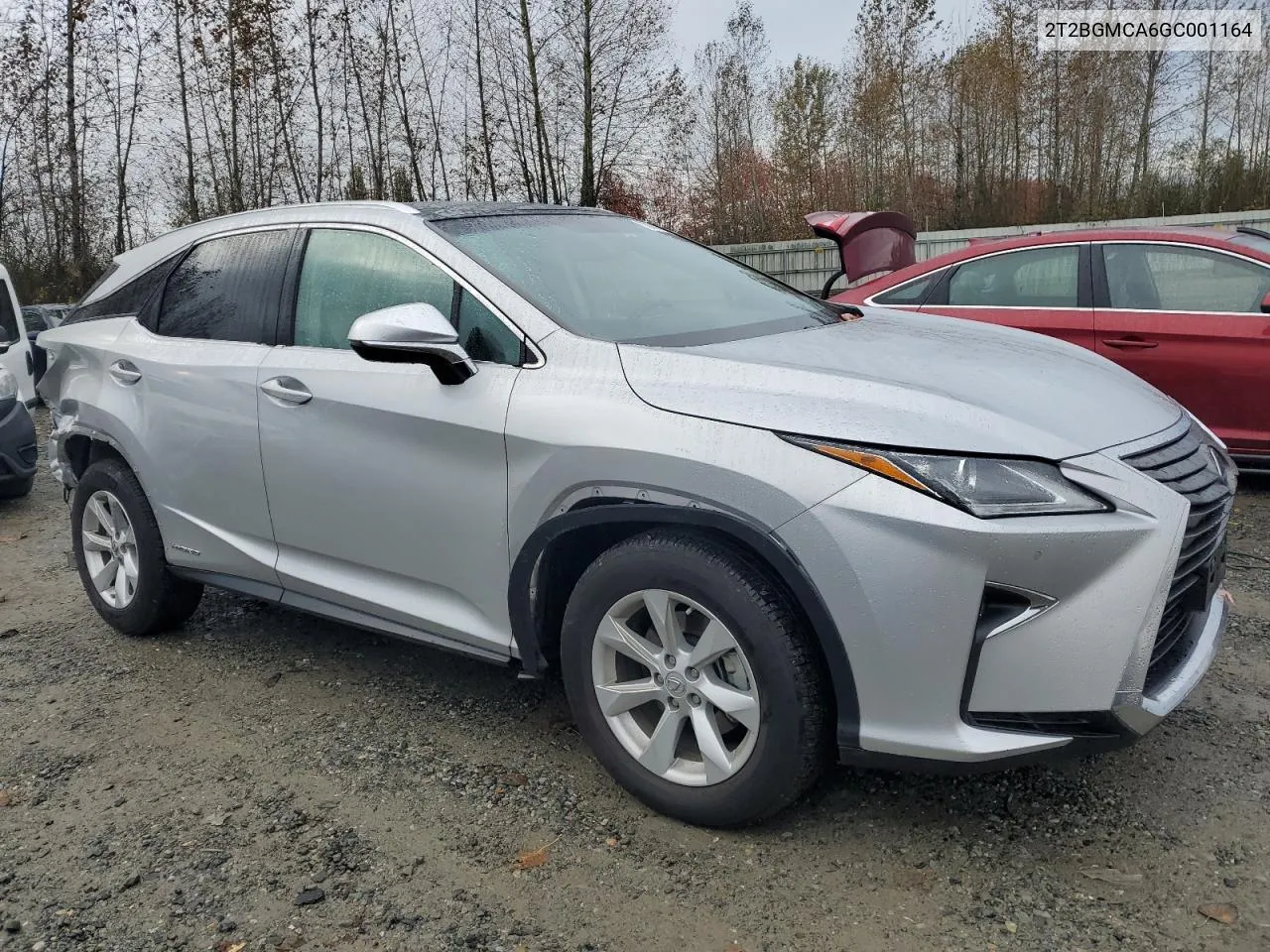 2016 Lexus Rx 450H Base VIN: 2T2BGMCA6GC001164 Lot: 76788734