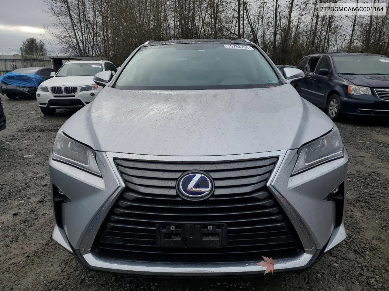 2016 Lexus Rx 450H Base VIN: 2T2BGMCA6GC001164 Lot: 76788734