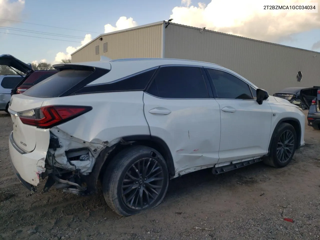 2016 Lexus Rx 350 Base VIN: 2T2BZMCA1GC034034 Lot: 77197674