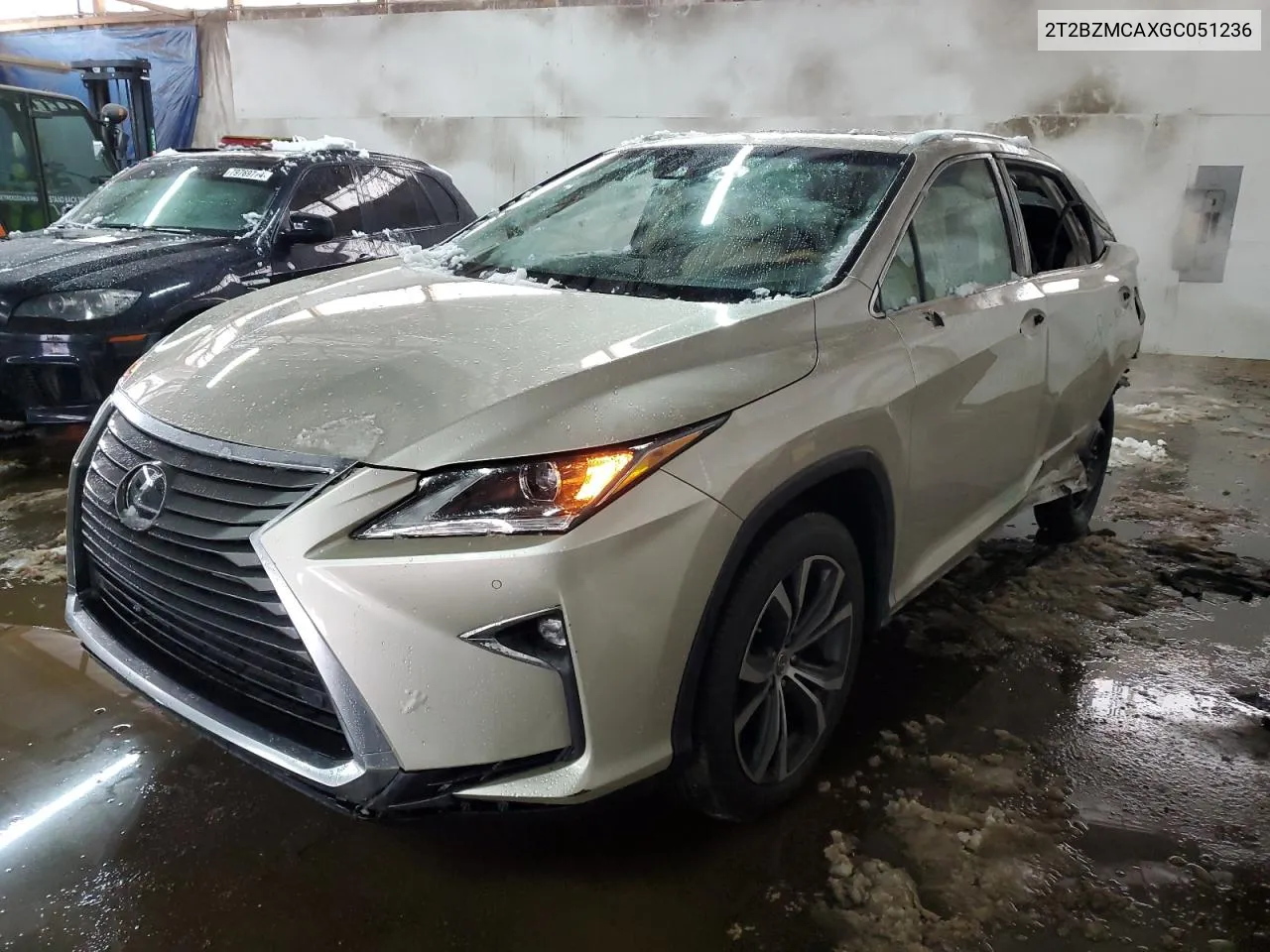 2016 Lexus Rx 350 Base VIN: 2T2BZMCAXGC051236 Lot: 79875254