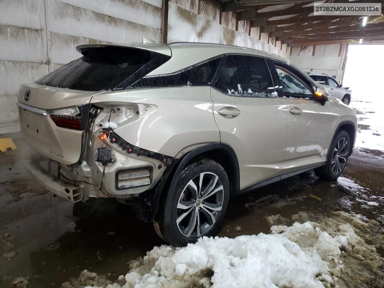 2016 Lexus Rx 350 Base VIN: 2T2BZMCAXGC051236 Lot: 79875254