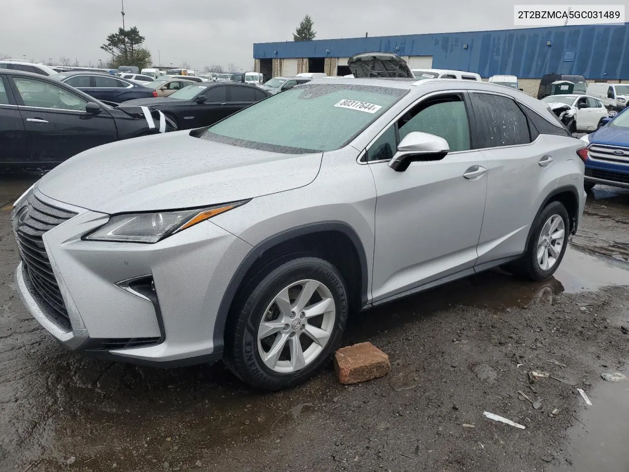 2016 Lexus Rx 350 Base VIN: 2T2BZMCA5GC031489 Lot: 80317644