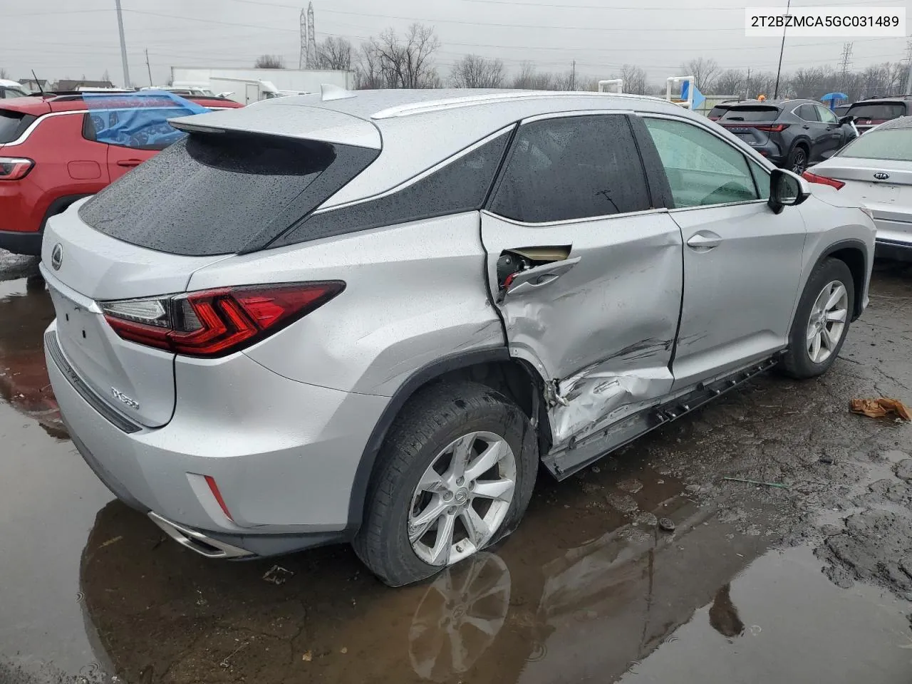 2016 Lexus Rx 350 Base VIN: 2T2BZMCA5GC031489 Lot: 80317644