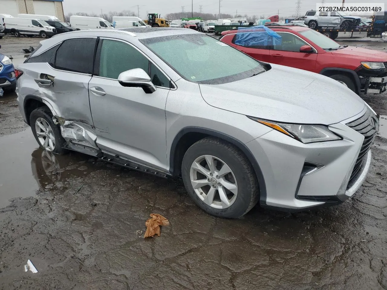 2016 Lexus Rx 350 Base VIN: 2T2BZMCA5GC031489 Lot: 80317644