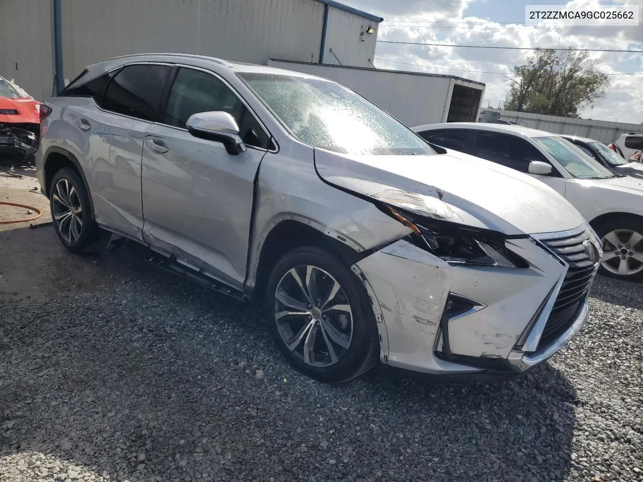 2016 Lexus Rx 350 VIN: 2T2ZZMCA9GC025662 Lot: 80326944