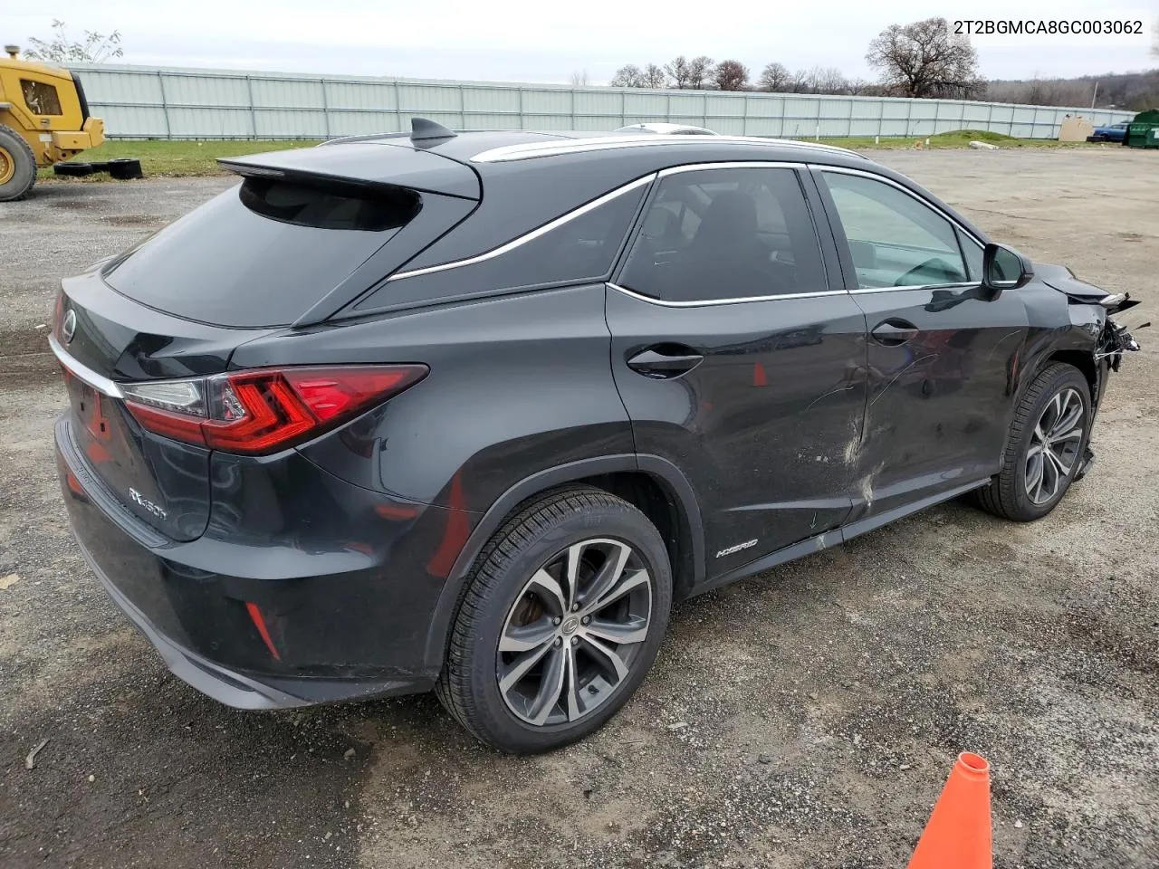 2016 Lexus Rx 450H Base VIN: 2T2BGMCA8GC003062 Lot: 81227834